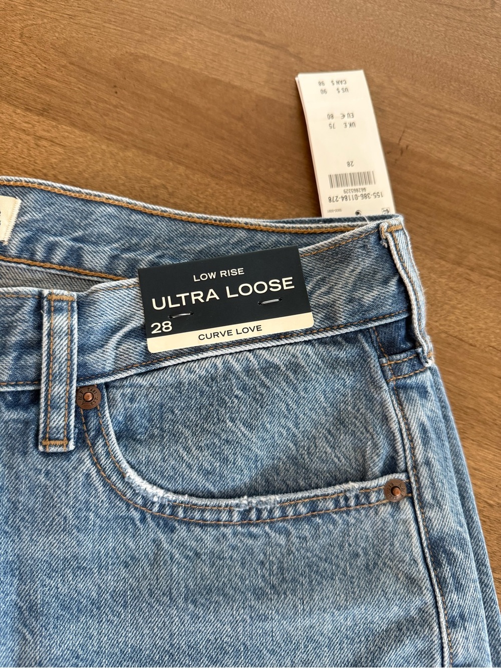 Abercrombie & Fitch “The Ultra Loose” Curve Love Jean - Picture 3 of 6